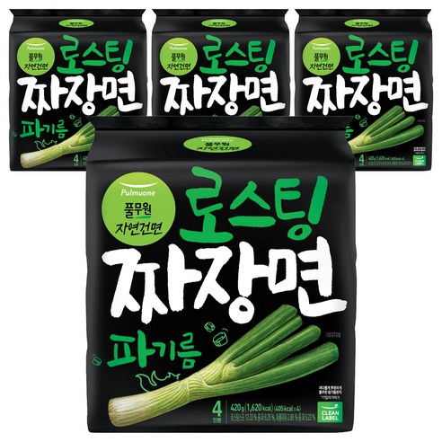 로스팅 짜장 파기름 라면, 16개