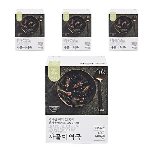 예찬원 사골미역국, 8g, 20개