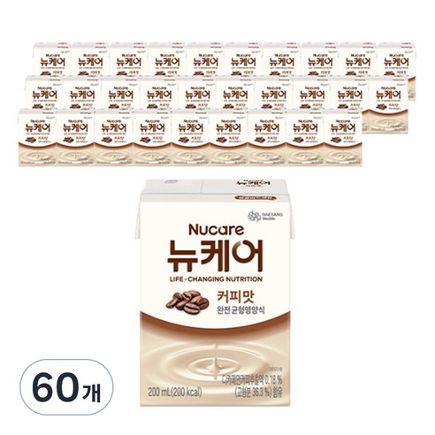 뉴케어 커피맛, 200ml, 60개