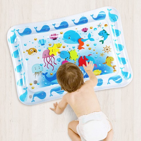 브로키 워터매트로 아이의 촉감 발달과 즐거운 놀이 시간을 선물하세요