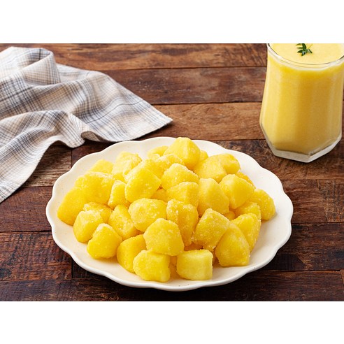 칼질 없이 즐기는 달콤함, 돌 냉동 파인애플 청크!