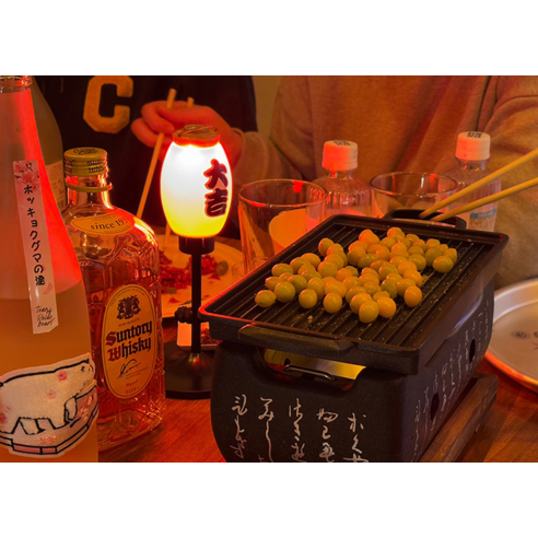 낭만적인 캠핑 밤을 밝히는 브리즈문 이자카야 골제로 쉐이드 홍등