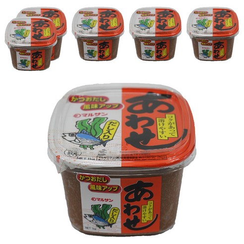 마루산 아와세컵미소 혼합장, 1kg, 6개