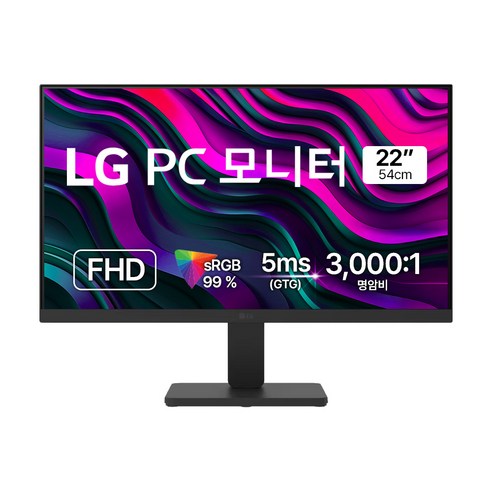 LG전자 FHD PC 모니터 방문설치, 54cm, 22U401A