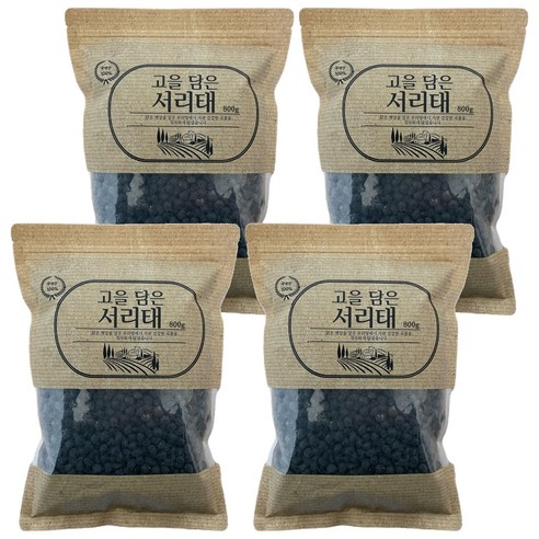 고을 담은 서리태, 800g, 4개