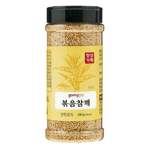 곰곰 볶음참깨, 200g, 3개