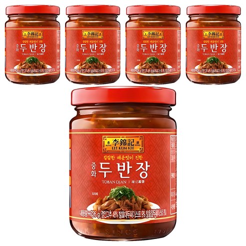 오뚜기 이금기 중화 두반장소스, 226g, 5개
