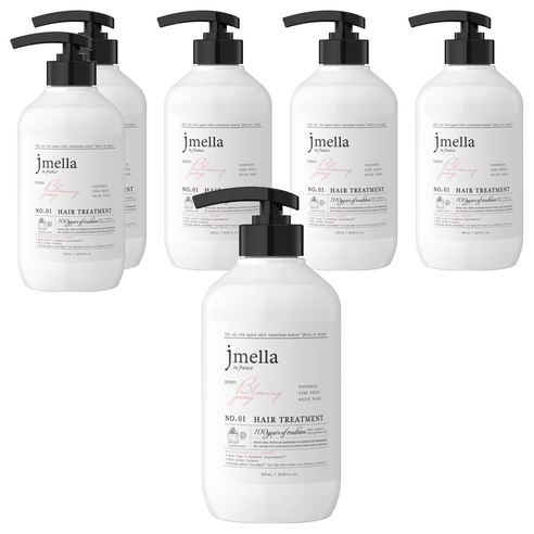 제이멜라 인 프랑스 블루밍 피오니 헤어 트리트먼트, 6개, 500ml