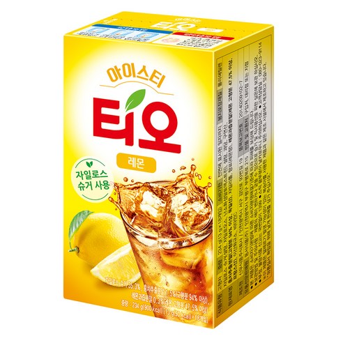 티오 아이스티 레몬맛 13g 18개입 1개 레몬에이드