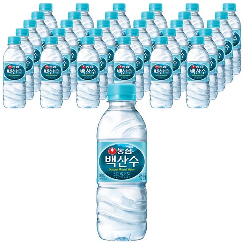 농심 백산수, 330ml, 80개