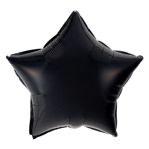 파티팡 별은박 풍선 40cm, 블랙, 10개입