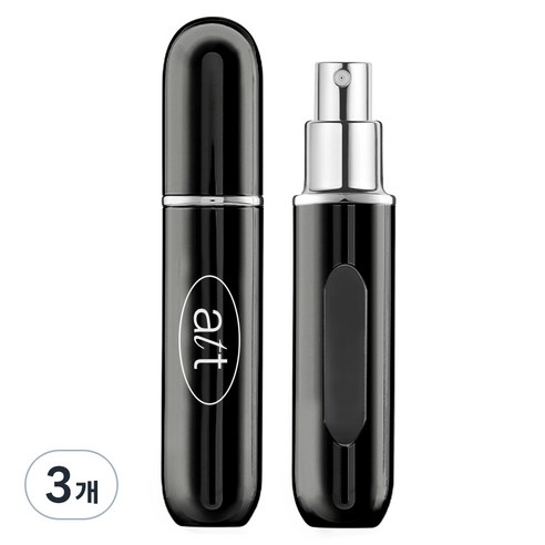 앳댓모먼트 펌핑식 휴대용 향수 공병 5ml, 1개, 무광 핑크