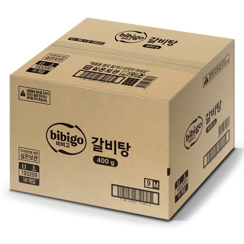 비비고 갈비탕, 400g, 3개 쪼리