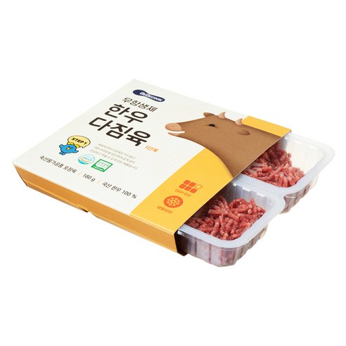 건강하고 안전한 무항생제 한우다짐육