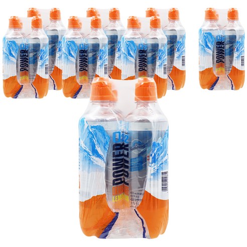 파워오투 오렌지 레몬맛 혼합음료, 500ml, 48개