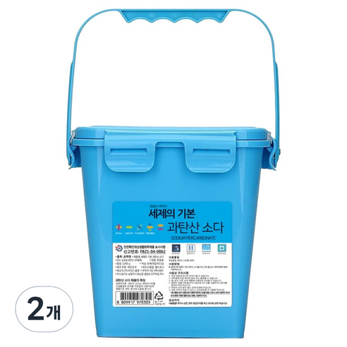 세제의기본 과탄산 소다, 2kg, 2개