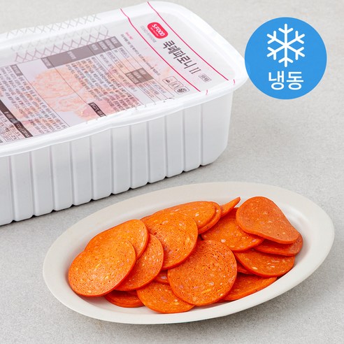 에쓰푸드 쿡페파로니 2 (냉동) 1kg – 1개 
냉장/냉동/간편요리