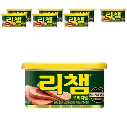 리챔 프리미엄, 200g, 8개