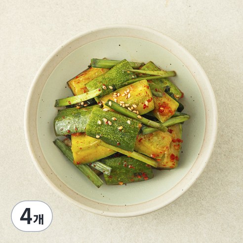 집반찬연구소 오이부추무침, 180g, 4개