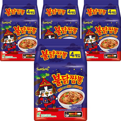삼양 불닭짬뽕 140g, 16개