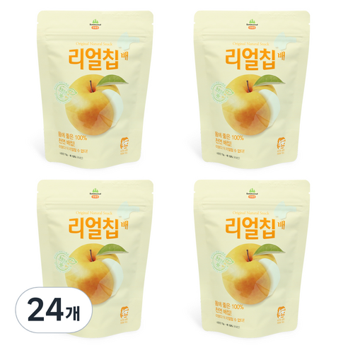 산마을 리얼칩 배, 15g, 24개