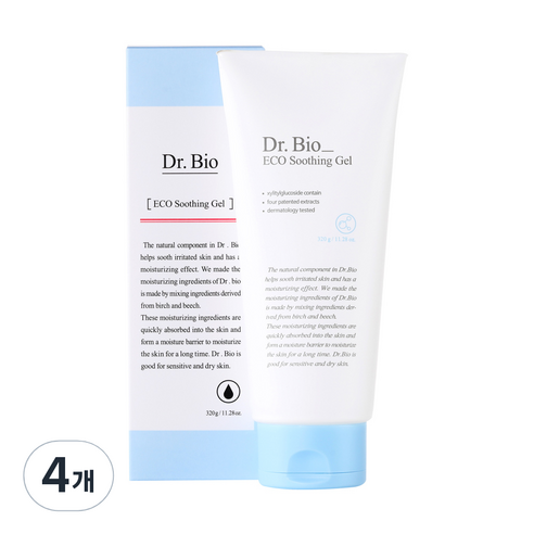 닥터바이오 에코 수딩젤, 320ml, 4개