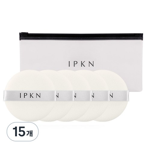 입큰 파우더팩트 퍼프 일반형, 15개