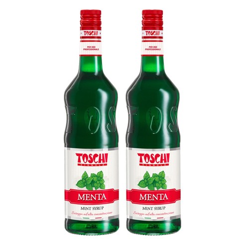 토스키 민트 시럽, 1L, 2개