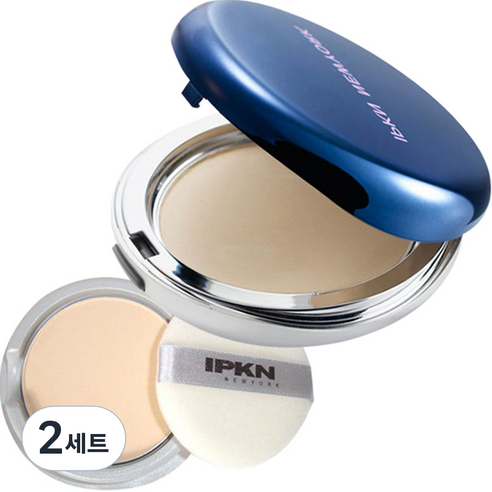 입큰 스킨피니쉬 팩트 파우더 + 리필, 21호 누드베이지, 2세트