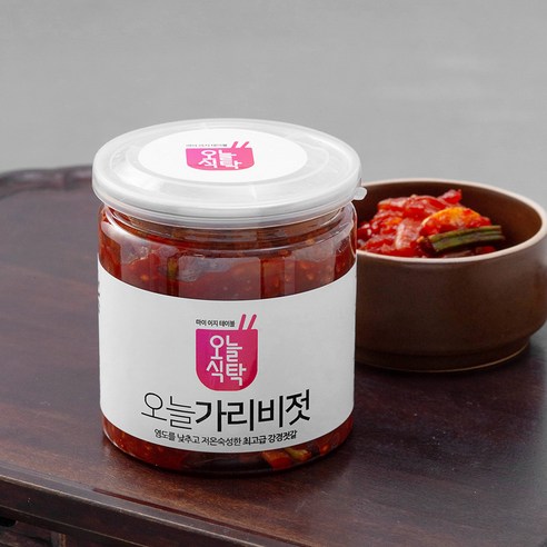 오늘식탁 강경 가리비젓, 250g, 5개