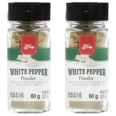 브레드가든 백후추 가루, 60g, 2개