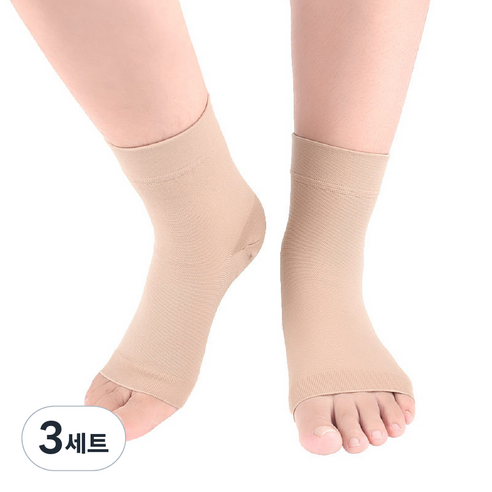 나음다름 양말 버전 발목 보호대 좌 + 우 세트, 3세트