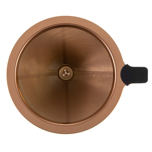 편안한 커피 추출을 위한 프리미엄 티타늄 코팅 커피 드리퍼