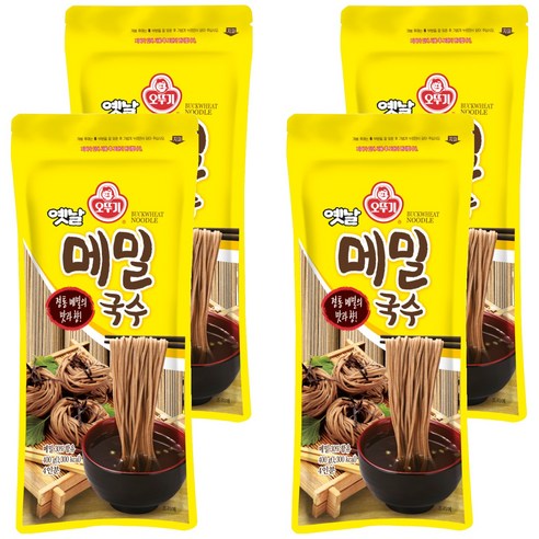 오뚜기옛날 메밀국수, 400g, 4개
