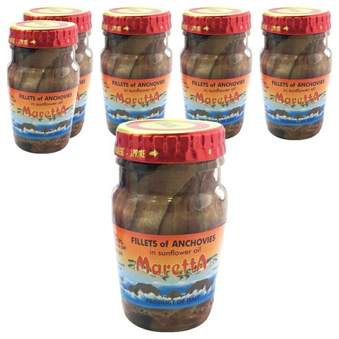 코시마르 앤초비 필레띠, 80g, 6개