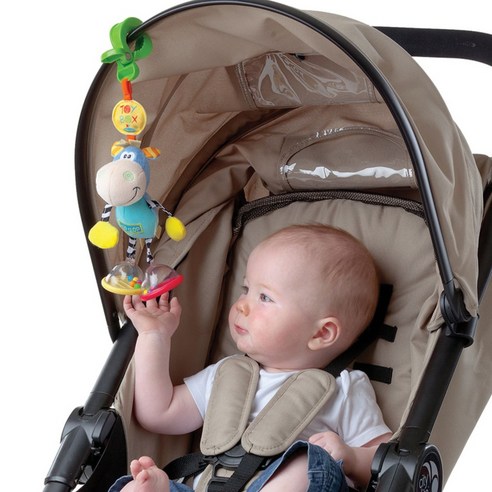 사랑스러운 아기를 위한 최고의 선물, 플레이그로 망아지 유모차 딸랑이 장난감