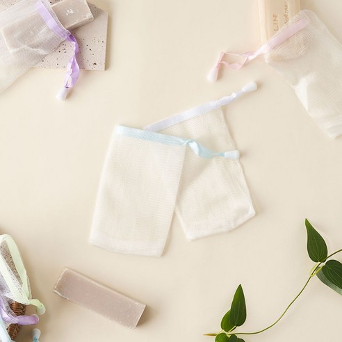 풍성한 거품으로 피부를 부드럽게, 코멧 4겹 비누 거품망