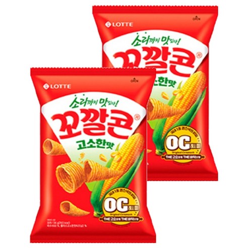 꼬깔콘 고소한맛, 134g, 2개