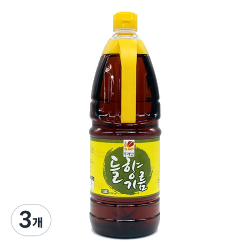 뚜레반 들향기름, 1.8L, 3개