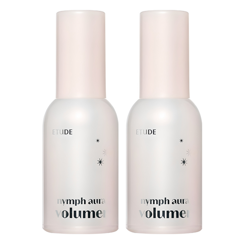 에뛰드 님프 광채 볼류머 메이크업 베이스 24g, 투명한 물 광채, 2개