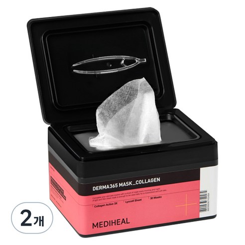메디힐 더마365 마스크 콜라겐, 30개입, 2개