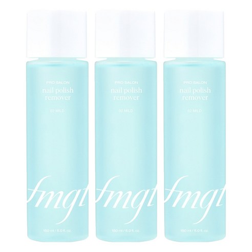 더페이스샵 fmgt 프로 살롱 네일 리무버 02 마일드, 150ml, 3개