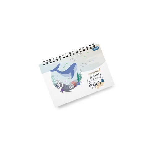 치매예방 노인용 컬러링북 심화초급 가로편