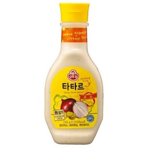 오뚜기 타타르 소스, 245ml, 2개