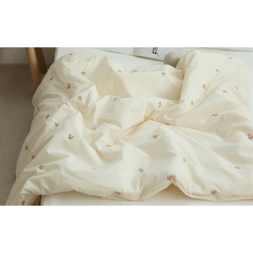 아늑한 꿈결을 선사하는 아솜느 순면 100수 낮잠이불 세트 일체형