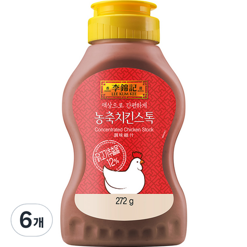 이금기 농축 치킨스톡, 272g, 6개