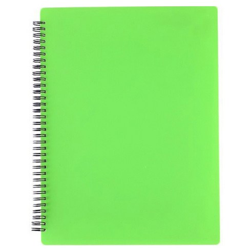 문구담 수정가능 A4 악보파일 60p, 그린, 1개