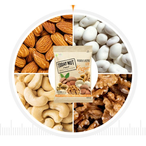 오후의 식탐, 투데이넛 한 줌으로 건강하게!