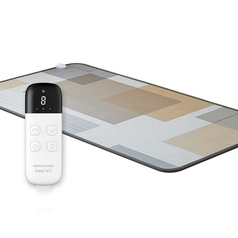 온돌왕 한일메디칼 IoT 탄소 모노륨매트 전기장판 그레이시티 CEL-170W, 1인용(100 x 183 cm)