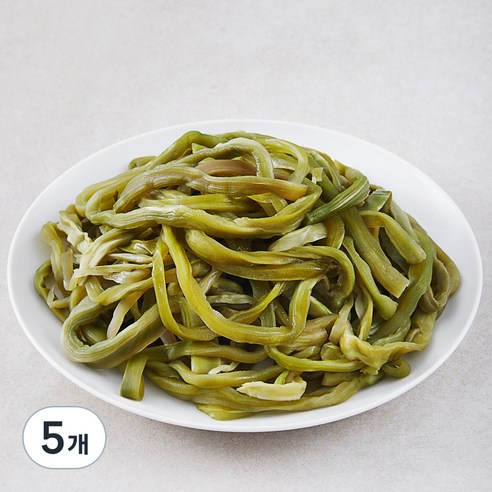 초록들 데친 궁채, 300g, 5개